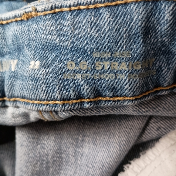 Old Navy Women's High Rise OG Straight Jeans Size 22 - Picture 9 of 10
